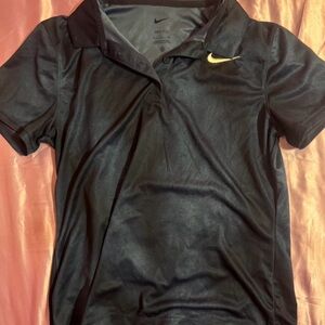 Nike Gray Dri-FIT Polo